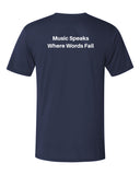 Guitars for Vets Performance Tee - Music Speaks Where Words Fail
