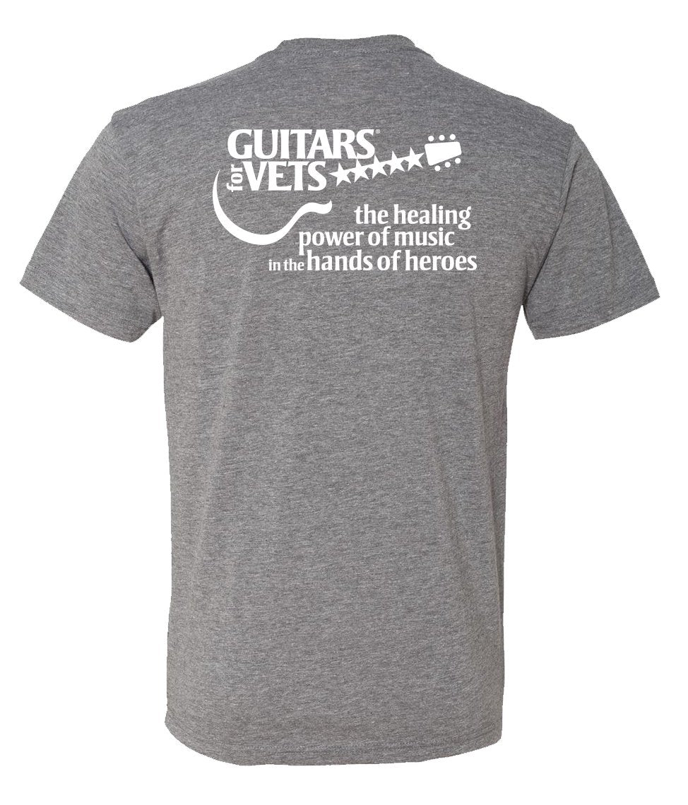 Guitars for Vets Unisex Triblend Tee GUITARS FOR VETS